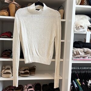 Wilfred Cream Cowl Neck Sweater size XS